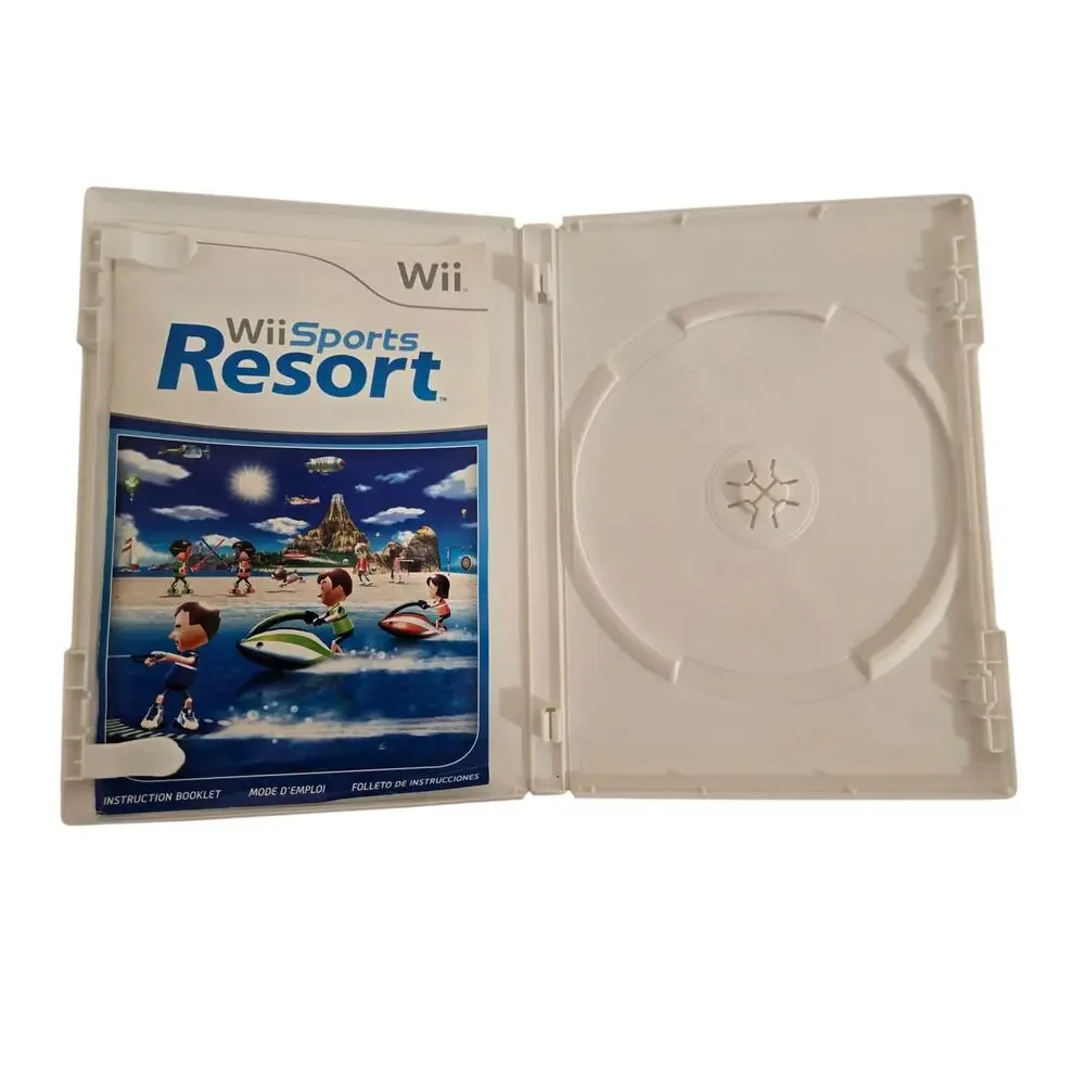 Wii Sports Resort Case & Manual Only (No Disc) – Original Nintendo Wii Packaging - Picture 3 of 3